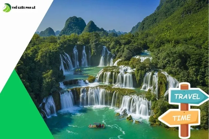 Thời điểm đẹp nhất để khám phá thác Bản Giốc
