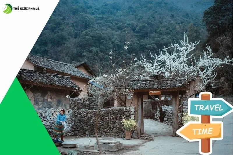 Kiến trúc độc đáo của nhà của Pao tại Hà Giang