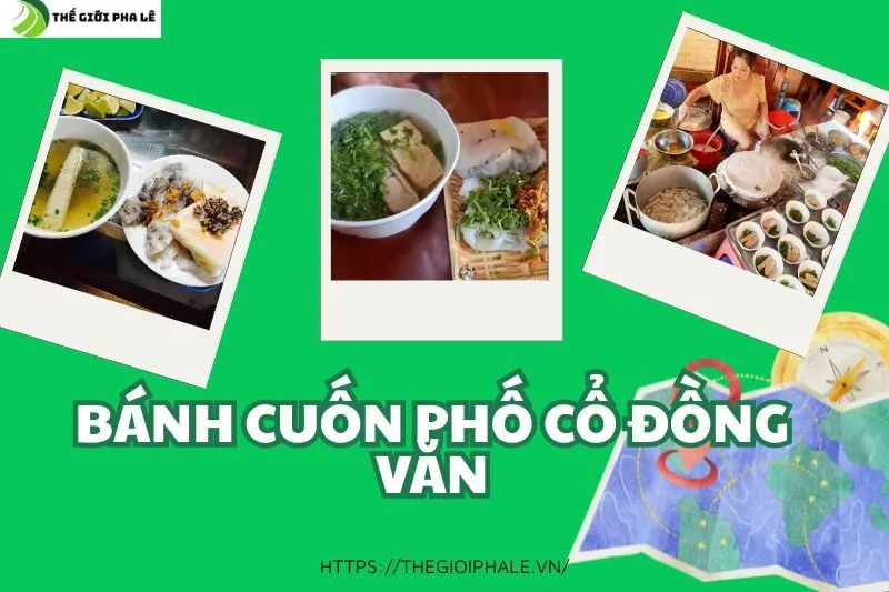 bánh cuốn phố cổ Đồng Văn