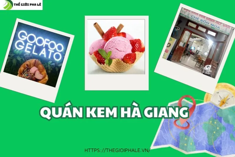 Quán kem Hà Giang