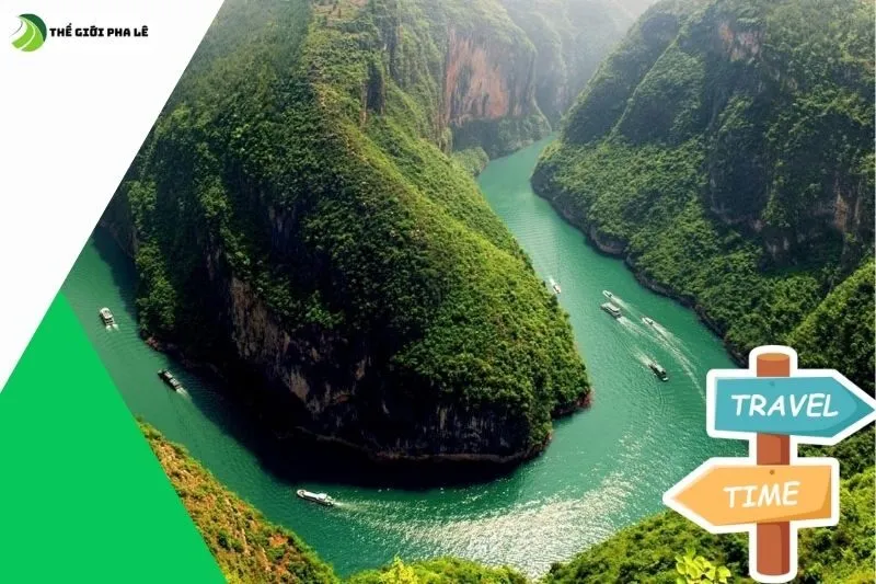 Hoạt động trải nghiệm độc đáo trên sông Nho Quế